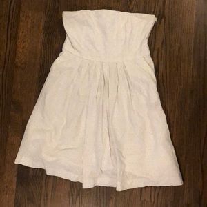 Gap white lace sundress with pockets